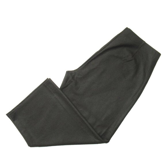 NWT Eileen Fisher Wide Ankle in Woodland Green Boiled Wool Jersey Pants XL - Picture 5 of 5